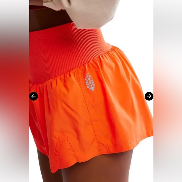 FP Movement by Free People Pants - FP Movement Carpe Diem Water-Resistant Shorts - Scarlett Retail $40 NWT